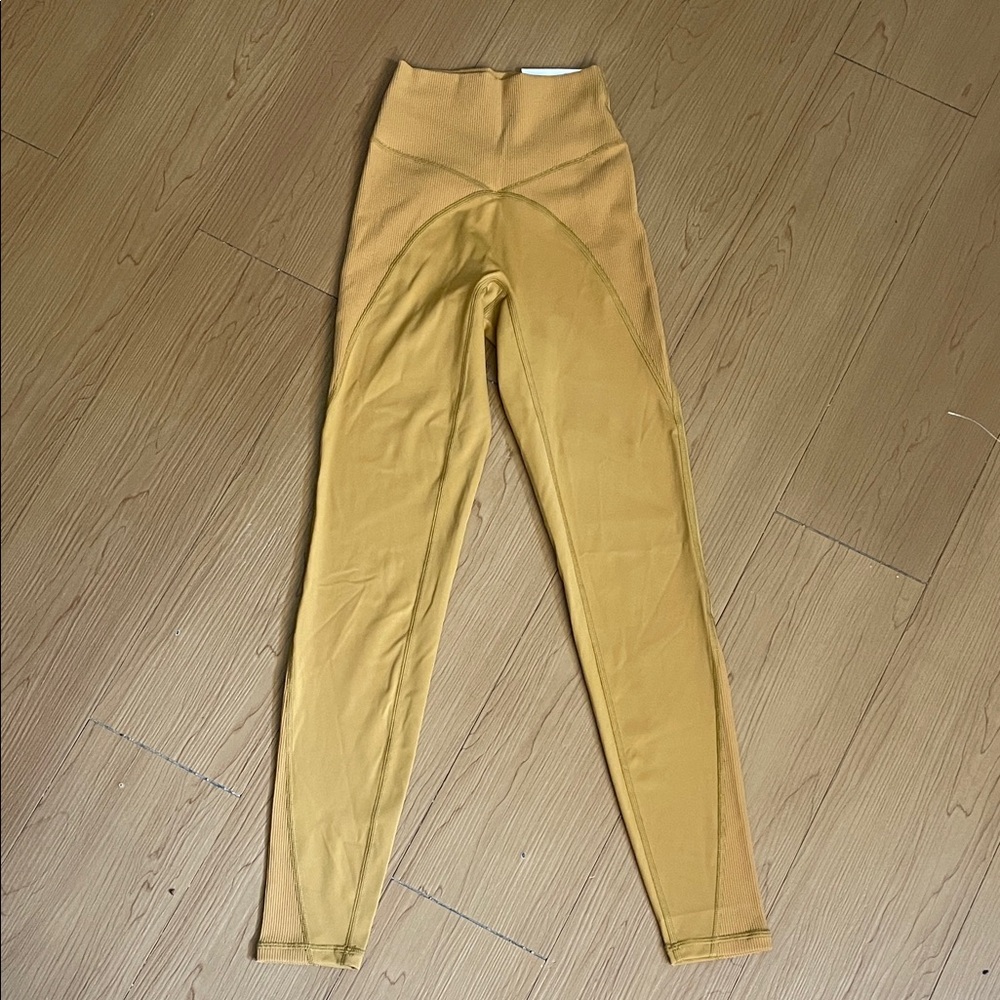 Aerie Golden Yellow High-Waisted Leggings